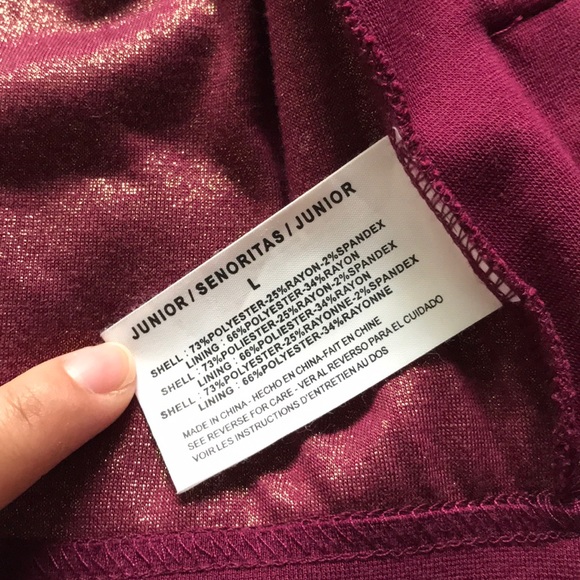 Soft Maroon Blazer w/ Scrunched Sleeves - Picture 4 of 7